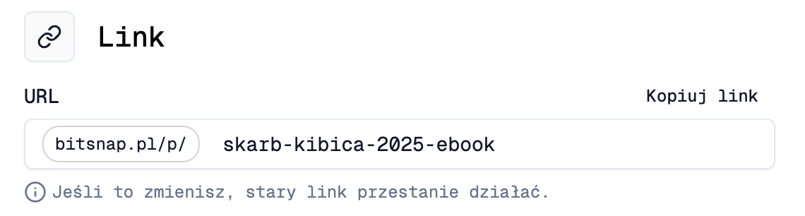 Ilustracja poglądowa z którego miejsca skopiować link